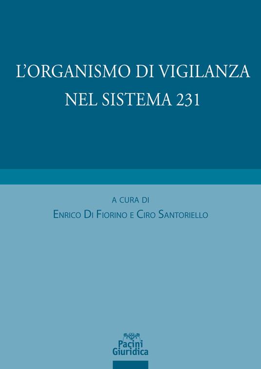 L'organismo di vigilanza nel sistema 231 - copertina