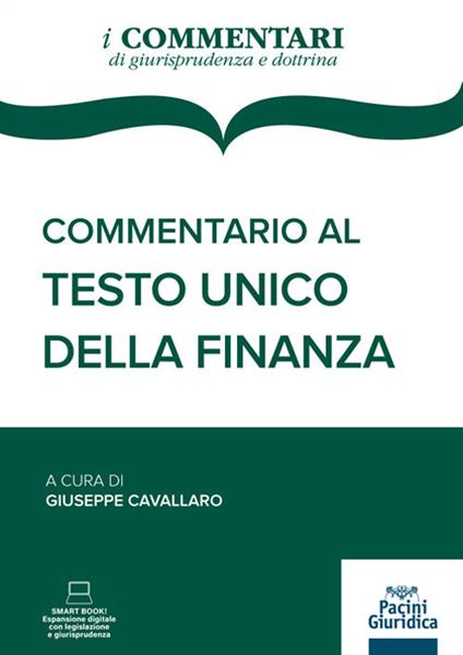 Commentario al testo unico della finanza - copertina
