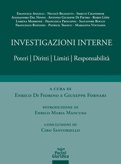 Investigazioni interne - copertina