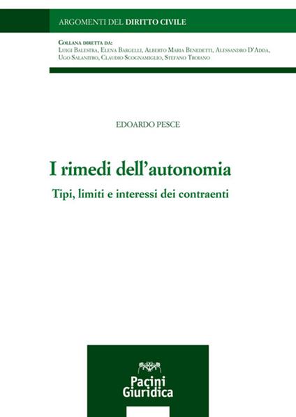 I rimedi dell'autonomia - Pesce - copertina