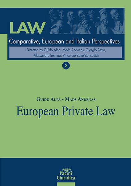 European private law - Guido Alpa,Mads Andenas - copertina