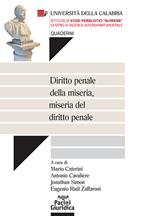 Diritto penale della miseria, miseria del diritto penale