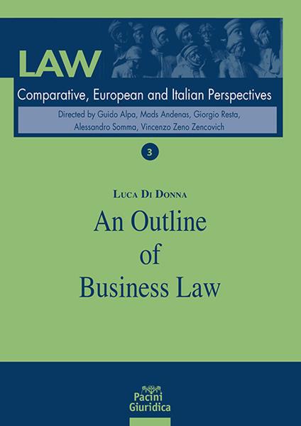An outline of business law - Luca Di Donna - copertina