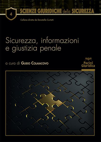 Sicurezza, informazioni e giustizia penale - copertina