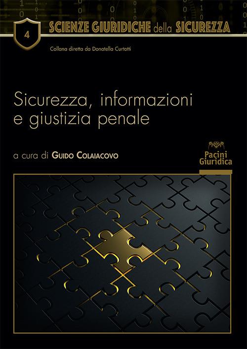 Sicurezza, informazioni e giustizia penale - copertina