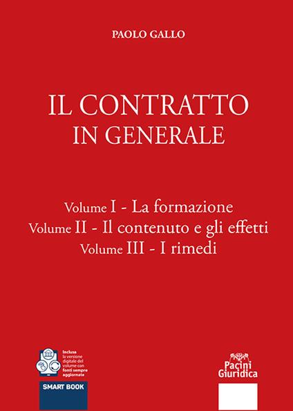 Contratto in generale - Gallo - copertina