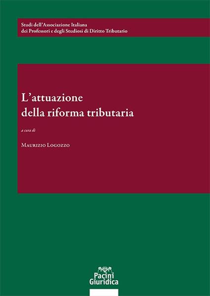 L’attuazione della riforma tributaria - copertina