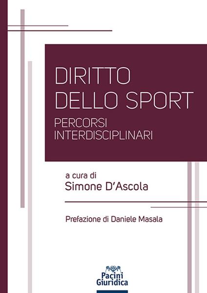 Diritto dello sport. Percorsi interdisciplinari - copertina