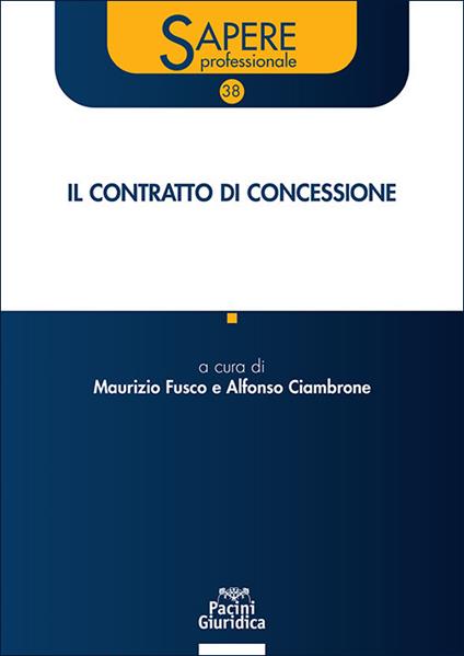 Il contratto di concessione - copertina