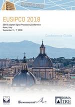 Eusipco 2018. 26th european signal processing conference. Conference guide (Roma, 3-7 settembre 2018)