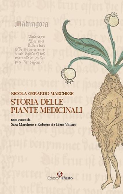 Storia delle piante medicinali - Nicola Gerardo Marchese - copertina
