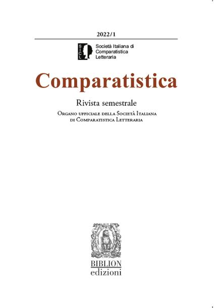 Comparatistica (2022). Vol. 1 - copertina