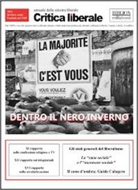 Critica liberale. Dentro il nero inverno (2023) - copertina