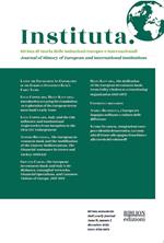 Instituta. Rivista di Storia delle istituzioni europee e internazionali (2023). Ediz. multilingue. Vol. 2
