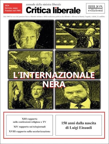Critica liberale. Annuale 2024. L'internazionale nera - copertina