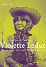 Intertestualità nell'opera di Violette Leduc. Maurice Sachs, Jean Genet, Simone de Beauvoir