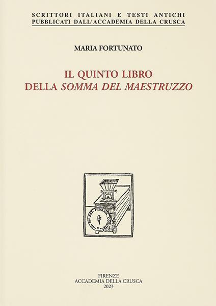 Il quinto libro della Somma del Maestruzzo - Maria Fortunato - copertina