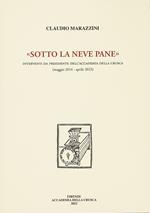 «Sotto la neve pane». Interventi da presidente dell'Accademia della Crusca (maggio 2014 - aprile 2023)