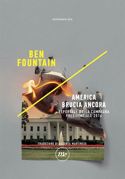 America brucia ancora - Ben Fountain - copertina