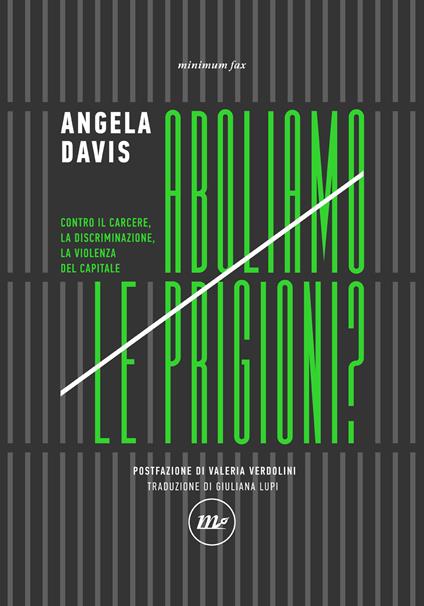 Aboliamo le prigioni? Contro il carcere, la discriminazione, la violenza del capitale - Angela Davis - copertina