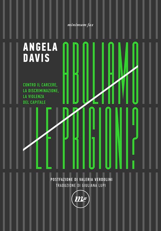 Aboliamo le prigioni? Contro il carcere, la discriminazione, la violenza del capitale - Angela Davis - copertina
