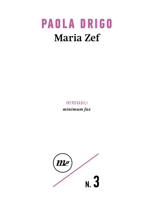 Maria Zef - Paola Drigo - ebook