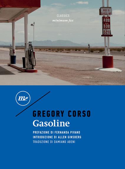 Gasoline. Testo inglese a fronte - Gregory Corso - copertina