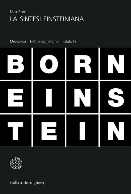 La sintesi einsteiniana - Max Born - copertina