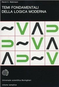 Temi fondamentali della logica moderna - David C. Makinson - copertina