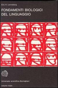 Fondamenti biologici del linguaggio - Eric Lenneberg - copertina