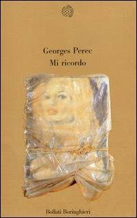 Mi ricordo - Georges Perec - copertina