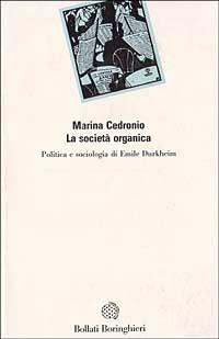 La società organica - Marina Cedronio - copertina