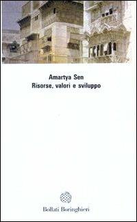 Risorse, valori e sviluppo - Amartya K. Sen - copertina