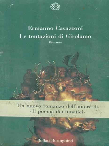 Le tentazioni di Girolamo - Ermanno Cavazzoni - copertina