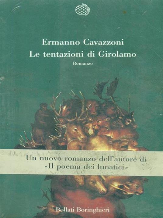 Le tentazioni di Girolamo - Ermanno Cavazzoni - copertina