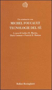 Tecnologie del sé - Michel Foucault - copertina
