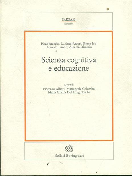Scienza cognitiva e educazione - copertina