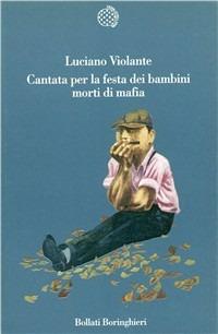 Cantata per la festa dei bambini morti di mafia - Luciano Violante - copertina