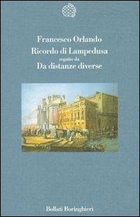 Ricordo di Lampedusa-Da distanze diverse - Francesco Orlando - copertina