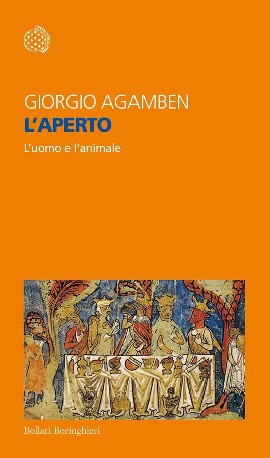 L'aperto. L'uomo e l'animale - Giorgio Agamben - copertina