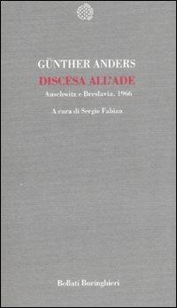 Discesa all'Ade. Auschwitz e Breslavia, 1966 - Günther Anders - copertina