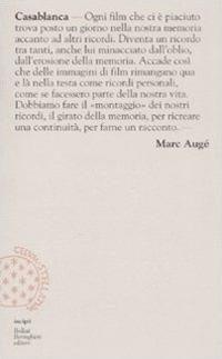 Casablanca - Marc Augé - copertina