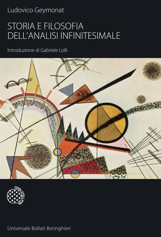 Storia e filosofia dell'analisi infinitesimale - Ludovico Geymonat - copertina