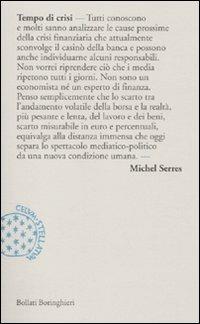 Tempo di crisi - Michel Serres - copertina