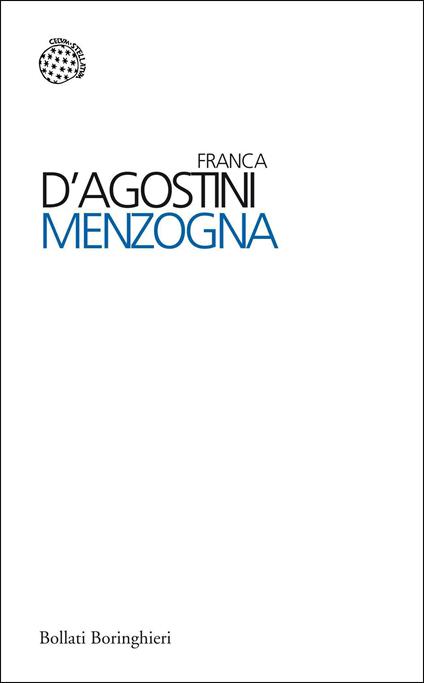 Menzogna - Franca D'Agostini - copertina