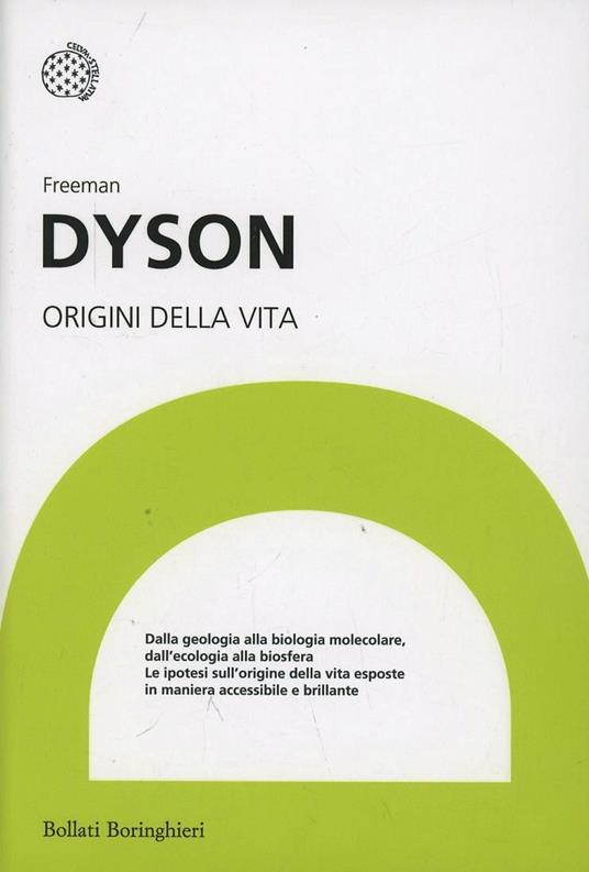Origini della vita - Freeman Dyson - copertina
