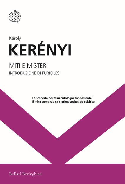 Miti e misteri - Károly Kerényi - copertina