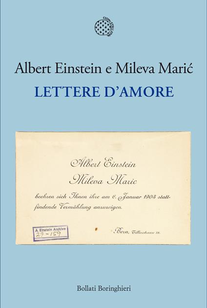 Lettere d'amore - Albert Einstein,Mileva Marić - copertina