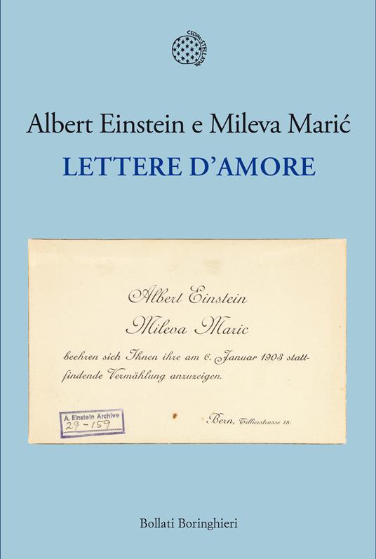 Lettere d'amore - Albert Einstein,Mileva Marić - copertina