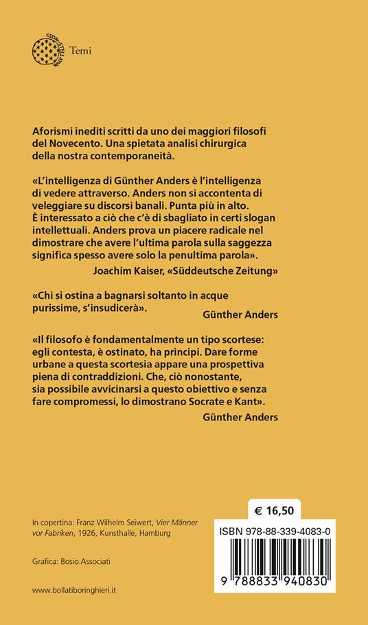 Stenogrammi filosofici - Günther Anders - 2